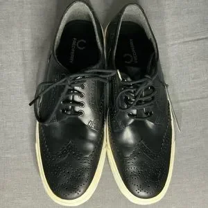 Fred Perry | Shoes | Fred Perry Black Ashton Brogue Leather 